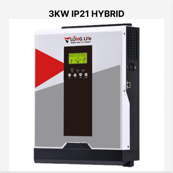 LONG LIFE 3KW solar inverter Hybrid