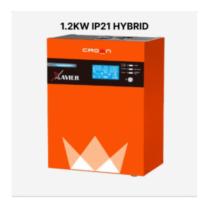 Crown Xavier 1.2Kva 900W solar inverter Hybrid