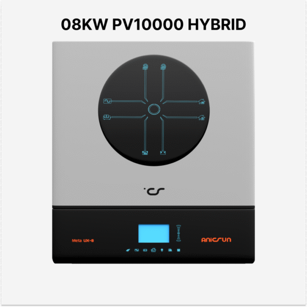 ANICSUN UX 8KW solar inverter hybrid